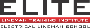 ELITE LINEMAN black text only logo